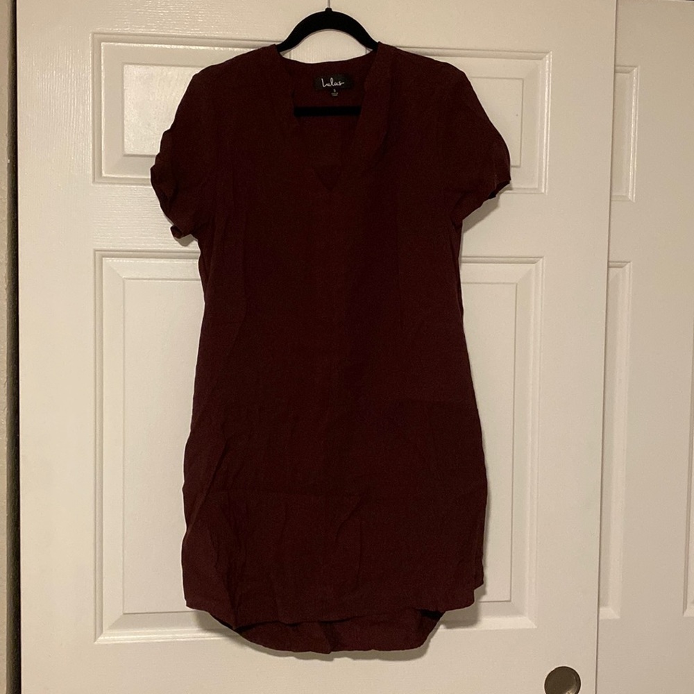 Lulus Maroon Dress